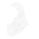 2 pc Cotton Hijab White